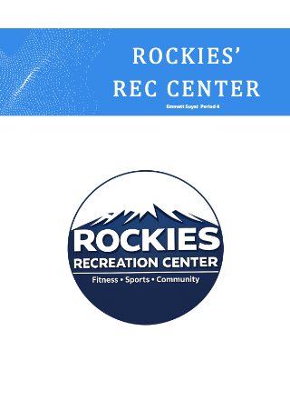 ROCKIES RECREATION CENTER